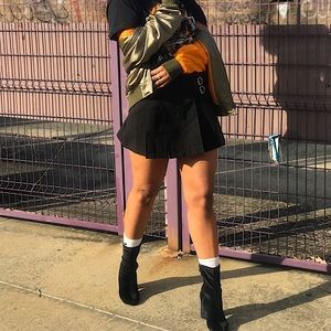 ASOS Pleaded circle skirt.